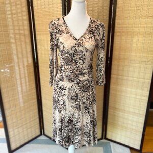 Garnet Hill Surplice Dress - Size XS